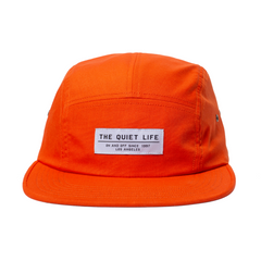 Foundation 5 Panel Camper Hat - Made in USA - Orange