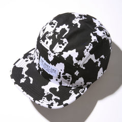 Cow 5 Panel Camper Hat - Made in USA