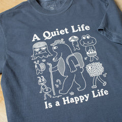 Happy Life T - Navy