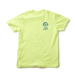 Skating Cat T - Neon Lemon