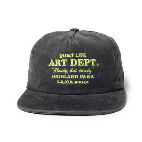 Art Dept. Hat - Vintage Black/Lime