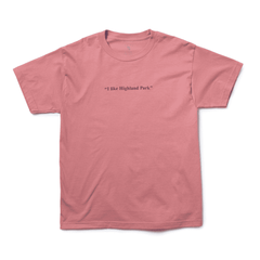 I Like Highland Park T - Coral