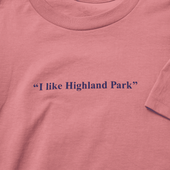I Like Highland Park T - Coral
