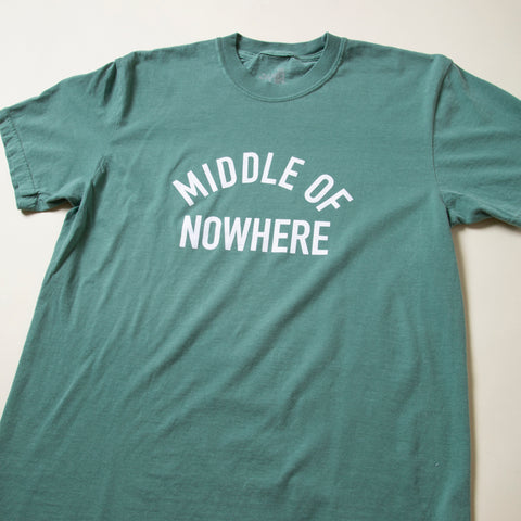 Middle Of Nowhere Classic Pigment Dyed T - LARGE ONLY