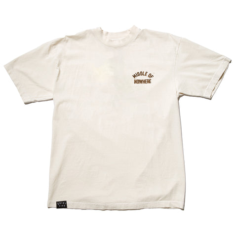 Middle of Nowhere Embroidered T - SMALL ONLY