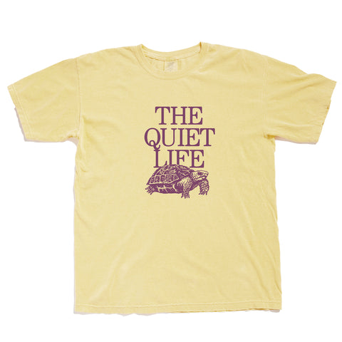Turtle Pigment-Dyed T (FA25) - Butter