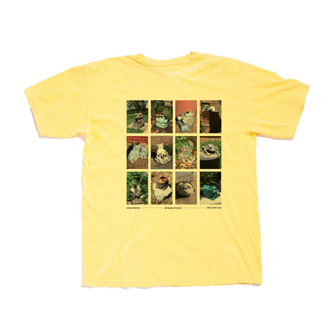 Frog Friends T - Neon Lemon