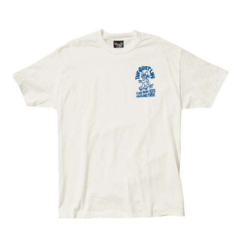 Skating Cat T - Cream