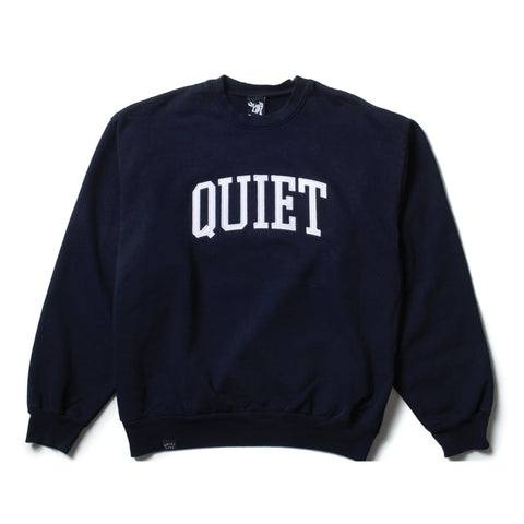 QUIET Arch Applique Crew Neck - Made in USA