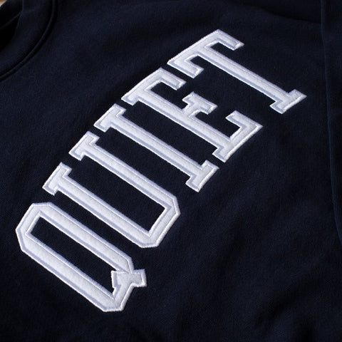 QUIET Arch Applique Crew Neck - Made in USA