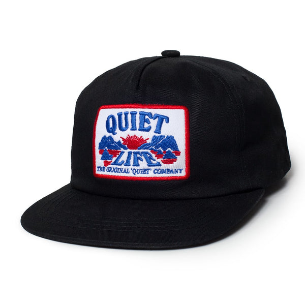 Sunset Patch Hat - Black