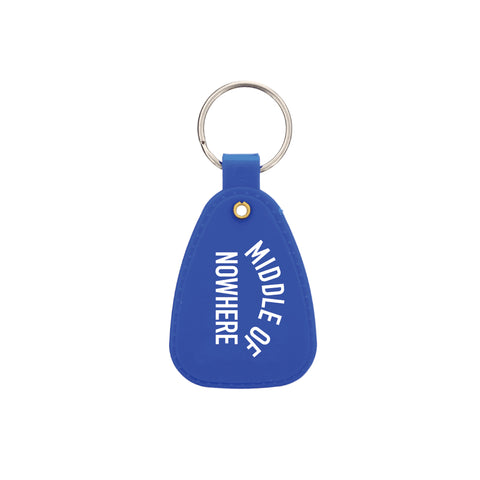 Middle of Nowhere Saddle Keychain